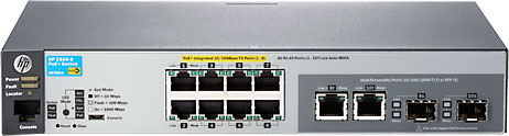 HP 2530-8-PoE+ Switch | CurveSales.com